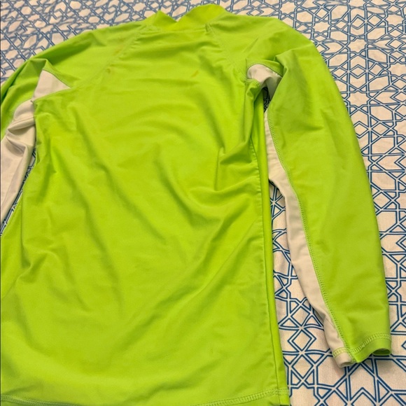 Aloha Surf Neon Green Rash Guard - Picture 10 of 12